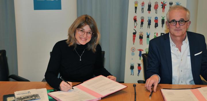 Christelle Molina (INA Bretagne Loire) et Marc Bergère (Université Rennes 2)